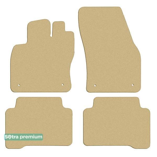 Sotra 90051-CH-BEIGE Interior mats Sotra two-layer beige for Volkswagen Touran (2015-) 90051CHBEIGE: Buy near me in Poland at 2407.PL - Good price!