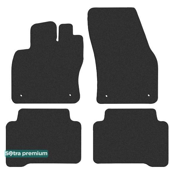 Sotra 90051-CH-BLACK Interior mats Sotra two-layer black for Volkswagen Touran (2015-) 90051CHBLACK: Buy near me at 2407.PL in Poland at an Affordable price!