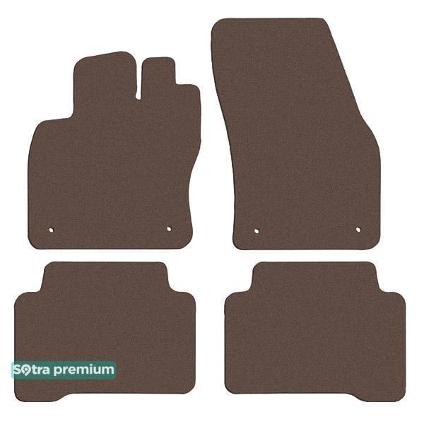 Sotra 90051-CH-CHOCO Interior mats Sotra two-layer brown for Volkswagen Touran (2015-) 90051CHCHOCO: Buy near me at 2407.PL in Poland at an Affordable price!