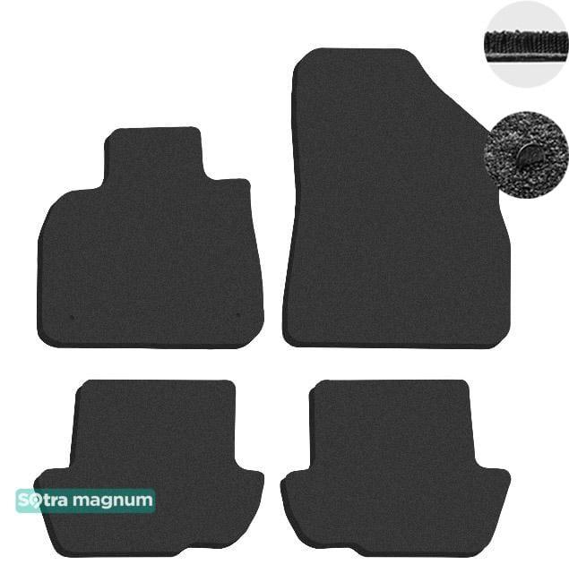 Sotra 90052-MG15-BLACK Килимки салону Sotra двошарові чорні для Citroen Ds5 (2011-) 90052MG15BLACK: Приваблива ціна - Купити у Польщі на 2407.PL!