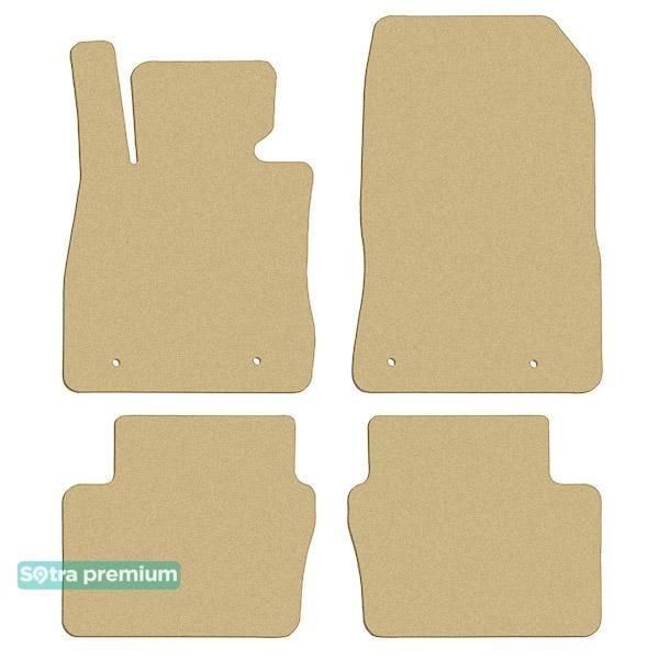 Sotra 90054-CH-BEIGE Interior mats Sotra two-layer beige for Mazda 2 (2014-) 90054CHBEIGE: Buy near me in Poland at 2407.PL - Good price!