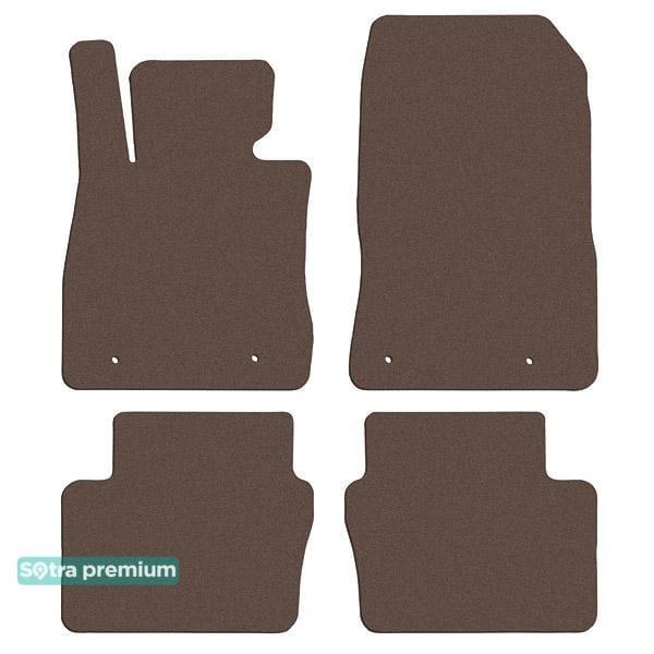 Sotra 90054-CH-CHOCO Interior mats Sotra two-layer brown for Mazda 2 (2014-) 90054CHCHOCO: Buy near me in Poland at 2407.PL - Good price!