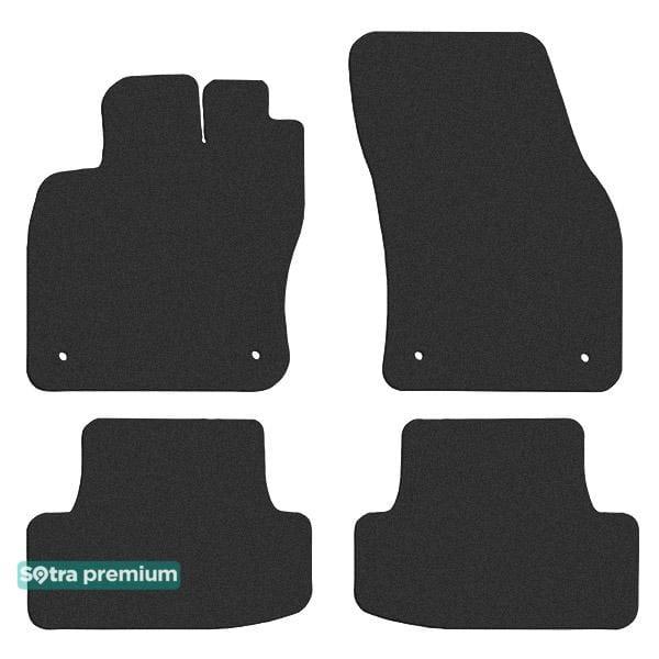 Sotra 90055-CH-BLACK Interior mats Sotra two-layer black for Audi Q2 (2016-) 90055CHBLACK: Buy near me in Poland at 2407.PL - Good price!