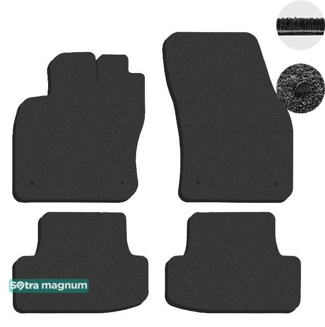 Sotra 90055-MG15-BLACK Interior mats Sotra two-layer black for Audi Q2 (2016-) 90055MG15BLACK: Buy near me in Poland at 2407.PL - Good price!