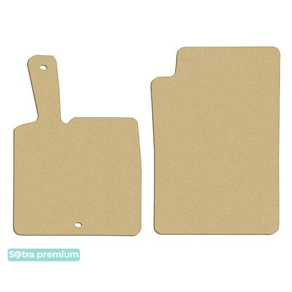 Sotra 90056-CH-BEIGE Interior mats Sotra two-layer beige for Smart Fortwo (2007-2014) 90056CHBEIGE: Buy near me in Poland at 2407.PL - Good price!