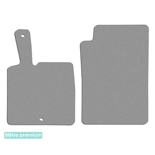 Sotra 90056-CH-GREY Interior mats Sotra two-layer gray for Smart Fortwo (2007-2014) 90056CHGREY: Buy near me in Poland at 2407.PL - Good price!