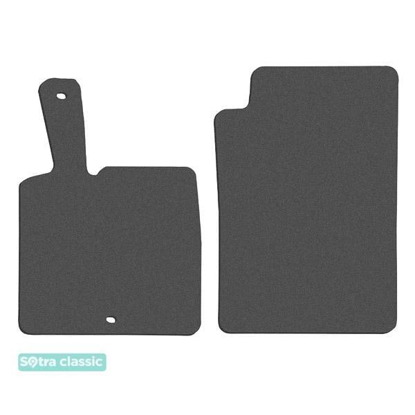 Sotra 90056-GD-GREY Interior mats Sotra two-layer gray for Smart Fortwo (2007-2014) 90056GDGREY: Buy near me in Poland at 2407.PL - Good price!