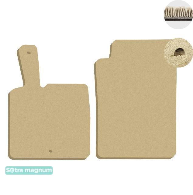 Sotra 90056-MG20-BEIGE Interior mats Sotra two-layer beige for Smart Fortwo (2007-2014) 90056MG20BEIGE: Buy near me in Poland at 2407.PL - Good price!