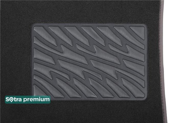 Interior mats Sotra two-layer gray for Mercedes C-class (2007-2014), set Sotra 07029-CH-GREY