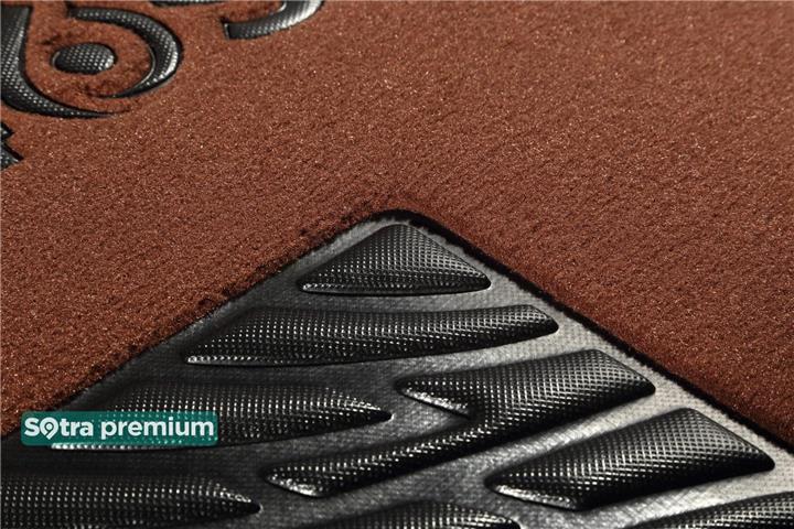 Interior mats Sotra two-layer terracotta for Volvo 440 (1987-1997), set Sotra 00473-CH-TERRA