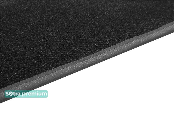 Interior mats Sotra two-layer gray for Renault Safrane (1992-2000), set Sotra 00233-CH-GREY