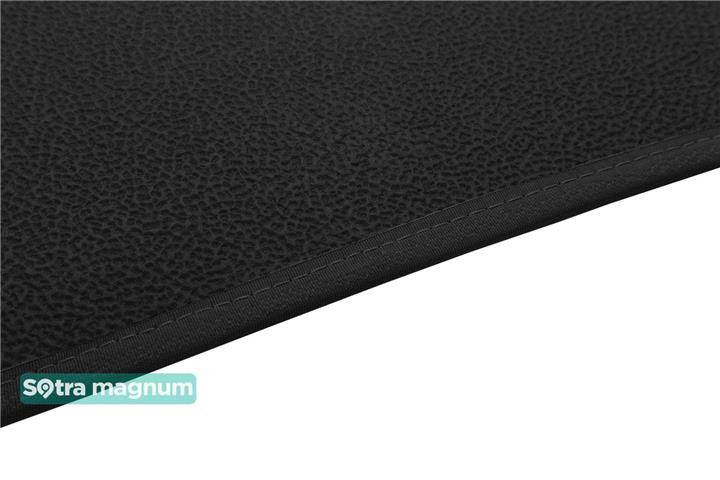 Interior mats Sotra two-layer black for Mercedes S-class (1979-1992), set Sotra 00843-MG15-BLACK