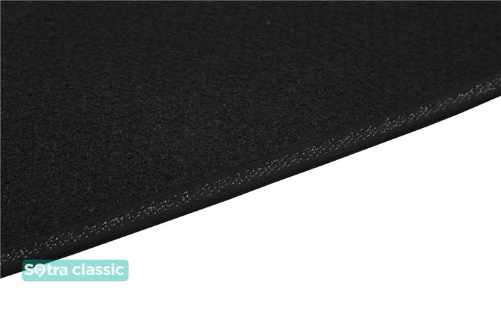 Interior mats Sotra two-layer black for Mercedes S-class (2006-2013), set Sotra 06348-GD-BLACK