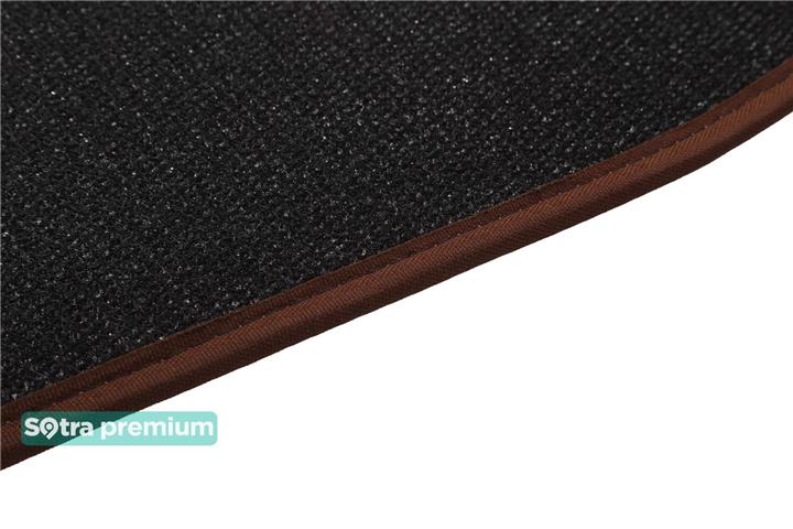 Interior mats Sotra two-layer brown for Chery Kimo &#x2F; a1 (2007-2015), set Sotra 06903-CH-CHOCO