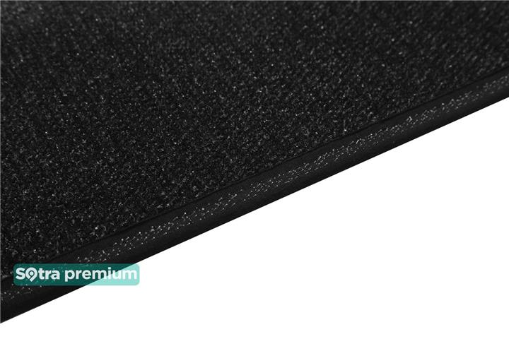 Interior mats Sotra two-layer black for Honda Legend (2009-2010), set Sotra 07035-CH-BLACK
