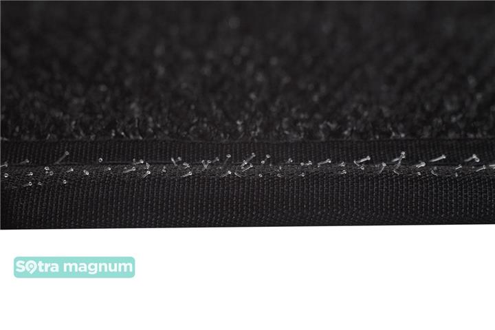 Interior mats Sotra two-layer black for Volkswagen Caddy (2004-2015), set Sotra 01251-MG15-BLACK