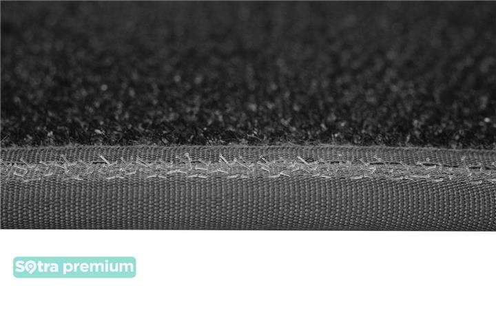 Interior mats Sotra two-layer gray for Hyundai Grandeur (2011-2017), set Sotra 07307-CH-GREY