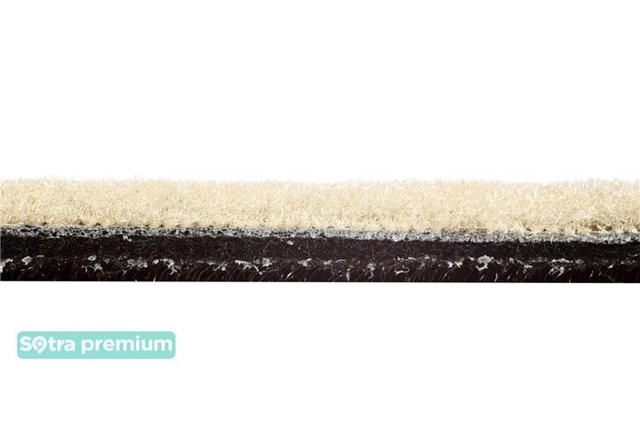 Interior mats Sotra two-layer beige for VAZ (Lada) 2101 &#x2F; 2107 (1970-2012), set Sotra 00388-CH-BEIGE
