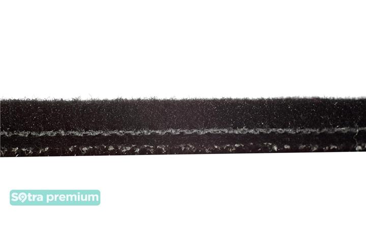 Interior mats Sotra two-layer black for Citroen Berlingo (1996-2010), set Sotra 01443-2-CH-BLACK