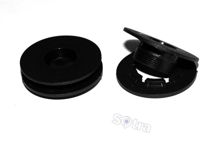 Килимки салону Sotra двошарові чорні для Citroen C1 (2005-2011), комплект Sotra 06644-GD-BLACK
