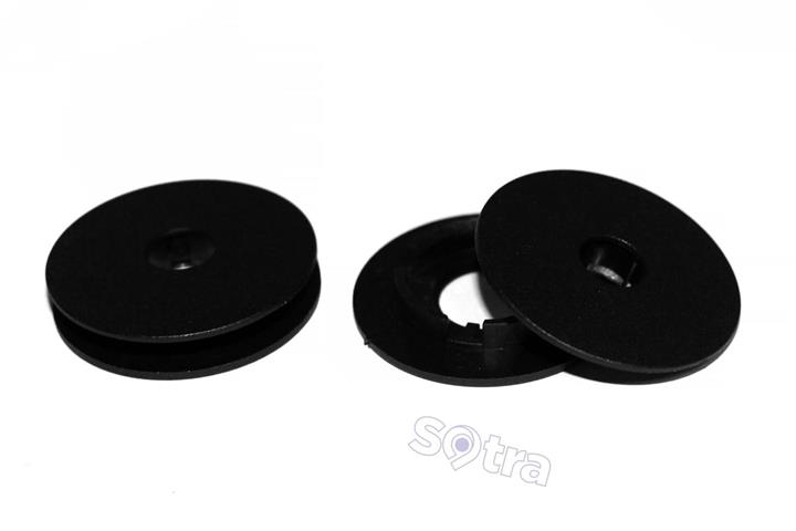 Килимки салону Sotra двошарові чорні для Skoda Rapid (2013-), комплект Sotra 07492-MG15-BLACK