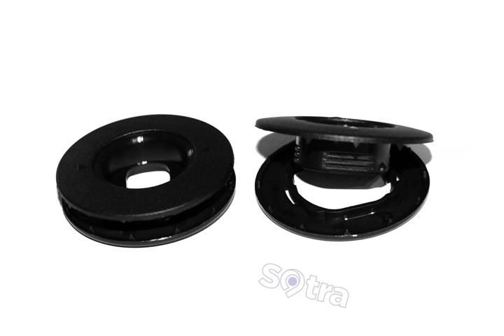 Коврики салона Sotra двухслойные черные для Toyota Yaris (2011-), комплект Sotra 08711-CH-BLACK