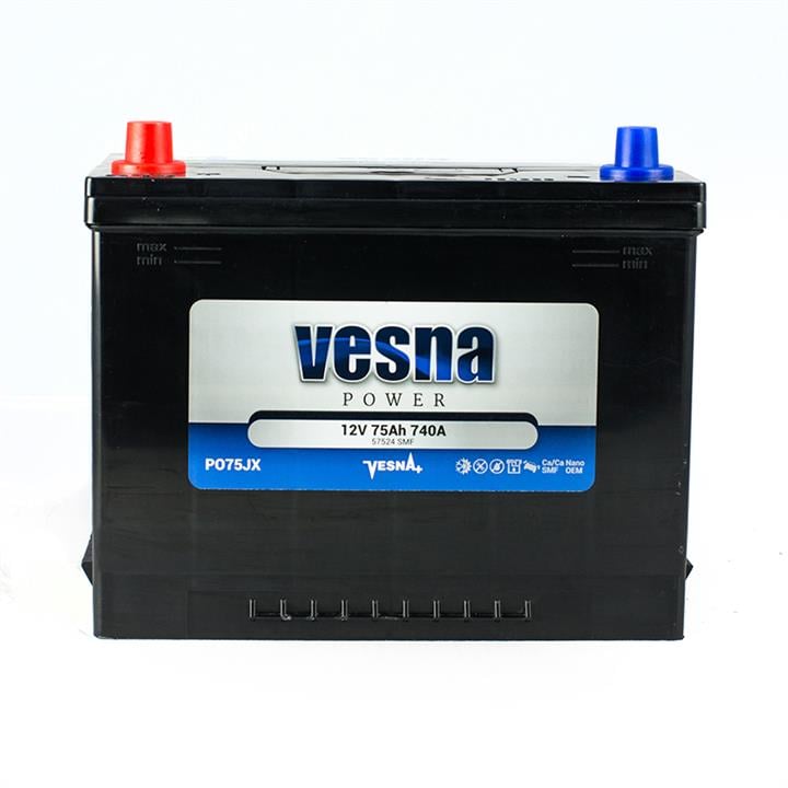 Vesna 415775 Акумулятор Vesna Power 12В 75Ач 740А(EN) L+ 415775: Купити у Польщі - Добра ціна на 2407.PL!