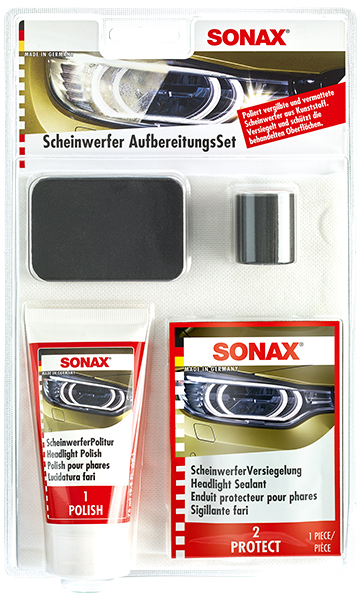 Sonax 405941 Headlight recovery kit, 85 ml 405941: Buy near me in Poland at 2407.PL - Good price!