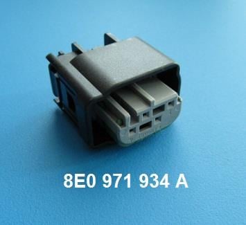 VAG 8E0 971 934 A Корпус роз'єму кабеля 8E0971934A: Приваблива ціна - Купити у Польщі на 2407.PL!