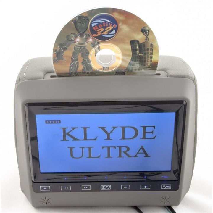 Klyde ULTRA 790 FHD GREY Монитор-подголовник с DVD Klyde Ultra 790 FHD Grey (серый) ULTRA790FHDGREY: Отличная цена - Купить в Польше на 2407.PL!