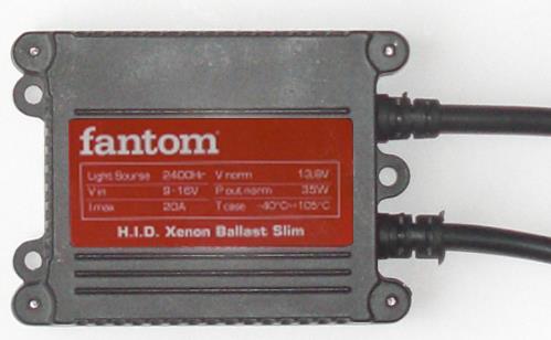 Fantom FT BALLAST SLIM 35W Auto part FTBALLASTSLIM35W: Buy near me in Poland at 2407.PL - Good price!