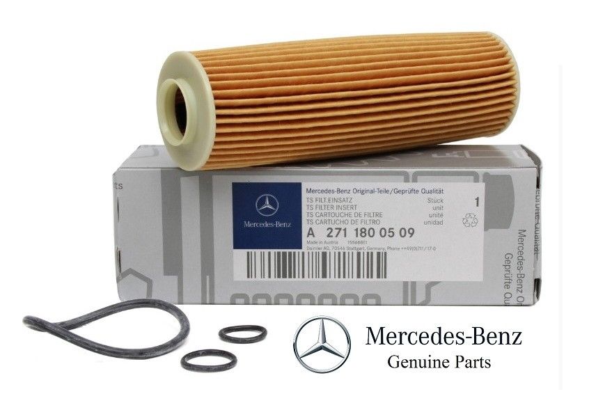 Mercedes A 271 180 05 09 Oil Filter A2711800509: Buy near me in Poland at 2407.PL - Good price!