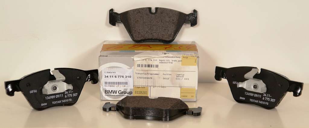 BMW 34 11 6 775 310 Brake Pad Set, disc brake 34116775310: Buy near me in Poland at 2407.PL - Good price!