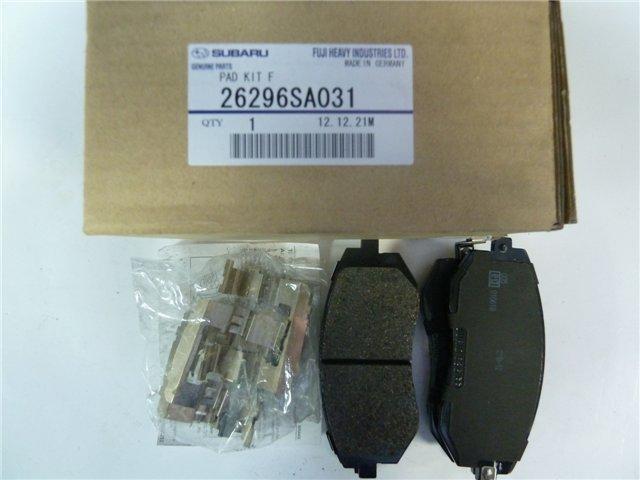 Subaru 26296SA031 Brake Pad Set, disc brake 26296SA031: Buy near me in Poland at 2407.PL - Good price!