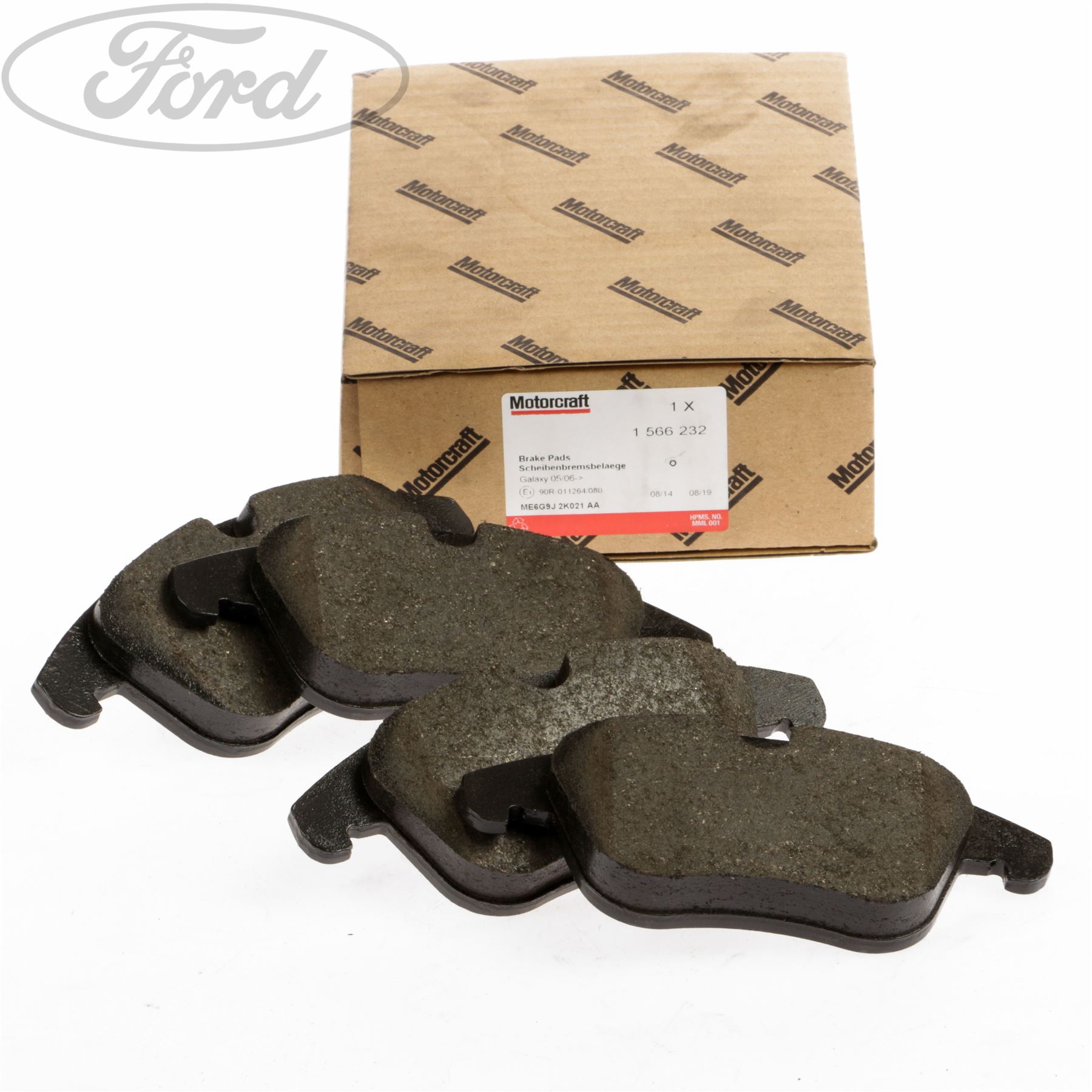Ford 1 566 232 Brake Pad Set, disc brake 1566232: Buy near me in Poland at 2407.PL - Good price!