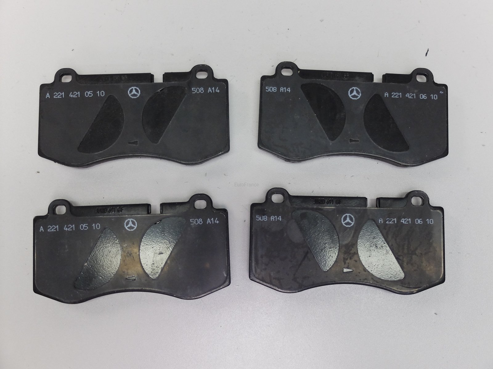 Mercedes A 004 420 80 20 41 Disc brake pad set A004420802041: Buy near me in Poland at 2407.PL - Good price!