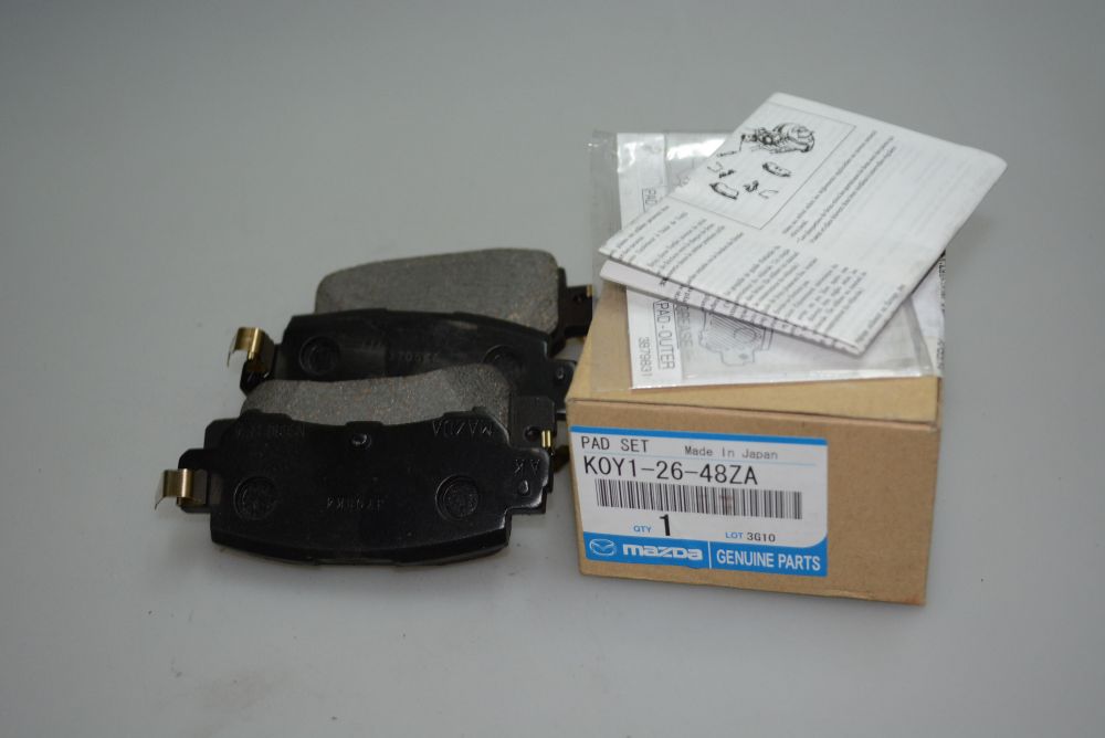 Mazda K0Y1-26-48ZA Brake Pad Set, disc brake K0Y12648ZA: Buy near me in Poland at 2407.PL - Good price!