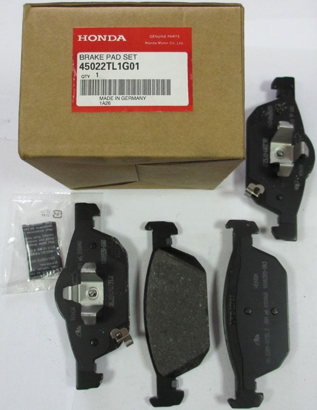 Honda 45022-TL1-G01 Brake Pad Set, disc brake 45022TL1G01: Buy near me in Poland at 2407.PL - Good price!
