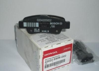 Honda 43022-SWW-G02 Brake Pad Set, disc brake 43022SWWG02: Buy near me at 2407.PL in Poland at an Affordable price!