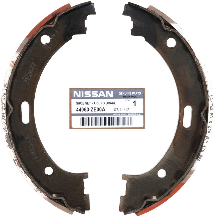 Nissan 44060-ZE00A Drum brake shoe 44060ZE00A: Buy near me in Poland at 2407.PL - Good price!