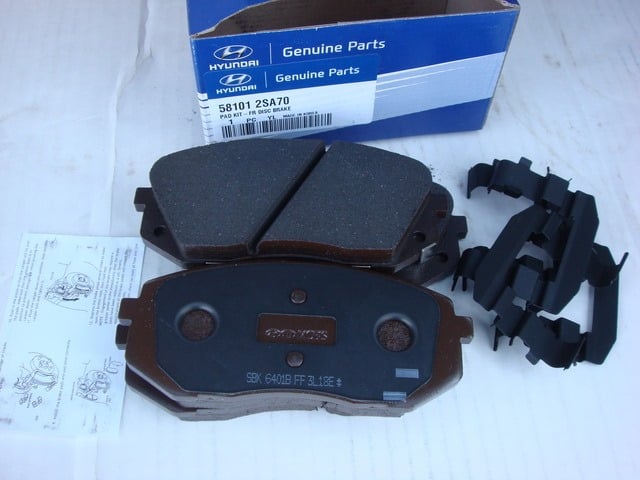 Hyundai/Kia 58101-2SA70 Brake Pad Set, disc brake 581012SA70: Buy near me in Poland at 2407.PL - Good price!