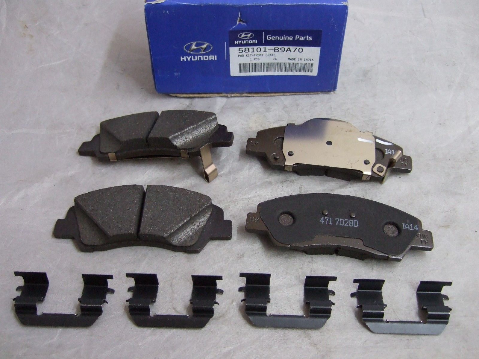 Hyundai/Kia 58101 B9A70 Brake Pad Set, disc brake 58101B9A70: Buy near me in Poland at 2407.PL - Good price!