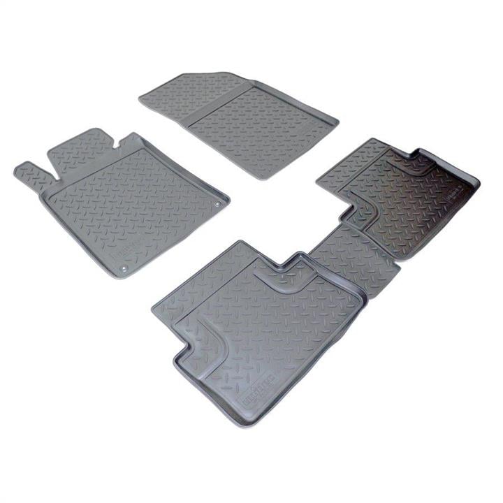 NorPlast NPL-PO-64-60 Interior mats NorPlast rubber black for Peugeot 508 (2011-), 4 pc. NPLPO6460: Buy near me at 2407.PL in Poland at an Affordable price!