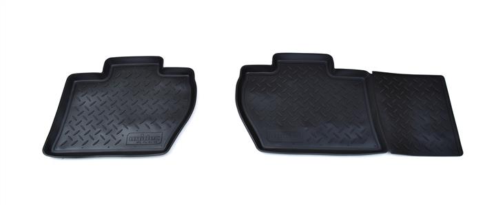 NorPlast NPL-PO-64-58 Interior mats NorPlast rubber black for Citroen Berlingo (2008-2018), 4 pc. NPLPO6458: Buy near me at 2407.PL in Poland at an Affordable price!