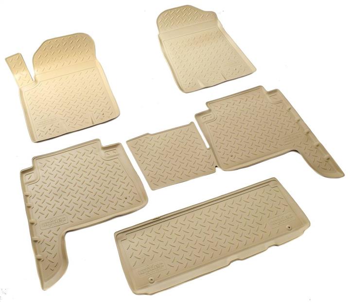 NorPlast NPL-PO-33-77B Interior mats NorPlast rubber beige for Infiniti Qx56 (2004-2010), 4 pc. NPLPO3377B: Buy near me at 2407.PL in Poland at an Affordable price!