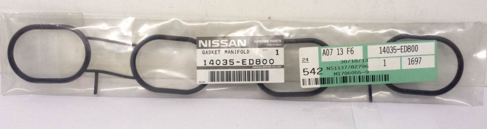 Nissan 14035-ED800 Uszczelka kolektora wlotowego 14035ED800: Dobra cena w Polsce na 2407.PL - Kup Teraz!