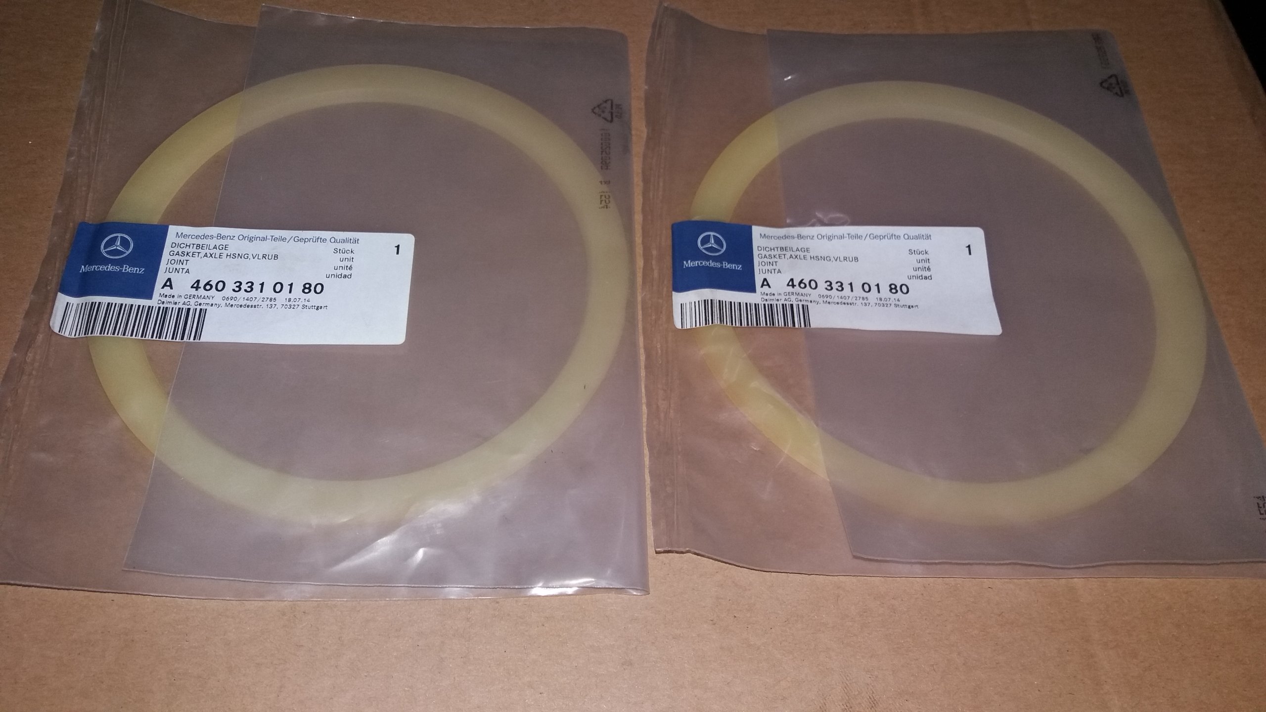 Mercedes A 460 331 01 80 Gasket A4603310180: Buy near me in Poland at 2407.PL - Good price!