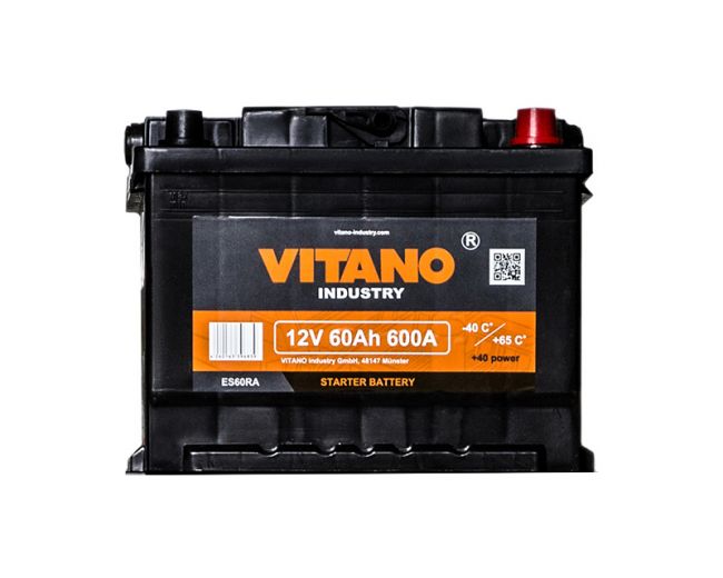 Vitano 62VIT/1 Акумулятор VITANO 12В 60Ач 600А(EN) R+ 62VIT1: Приваблива ціна - Купити у Польщі на 2407.PL!
