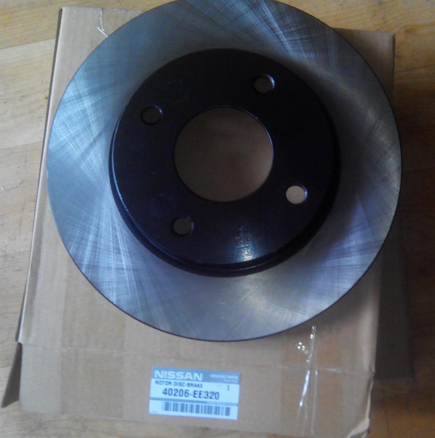Nissan 40206-EE320 Front brake disc ventilated 40206EE320: Buy near me at 2407.PL in Poland at an Affordable price!