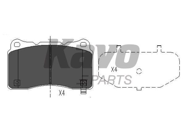 Buy Kavo parts BP-8025 at a low price in Poland!